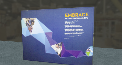 Fabric Tabletop 5ft Square